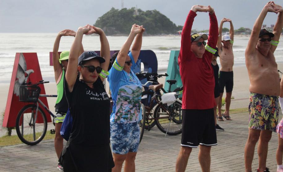 Passeio ciclístico é opção de exercício e lazer dentro do Verão Maior Paraná