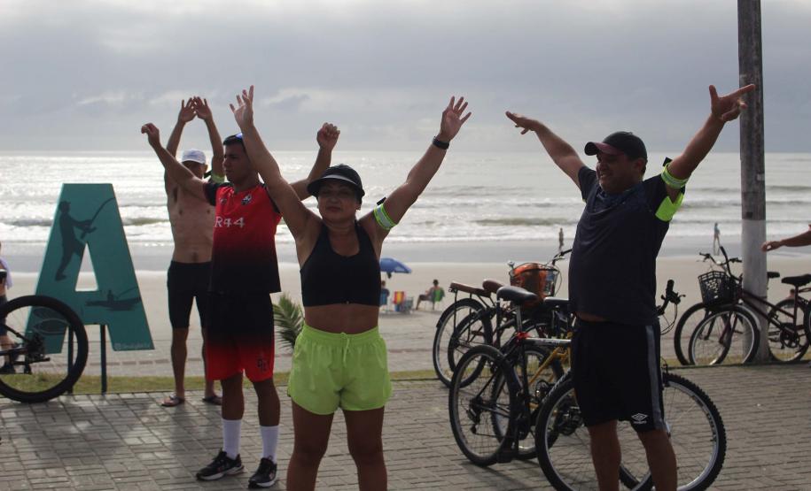 Passeio ciclístico é opção de exercício e lazer dentro do Verão Maior Paraná