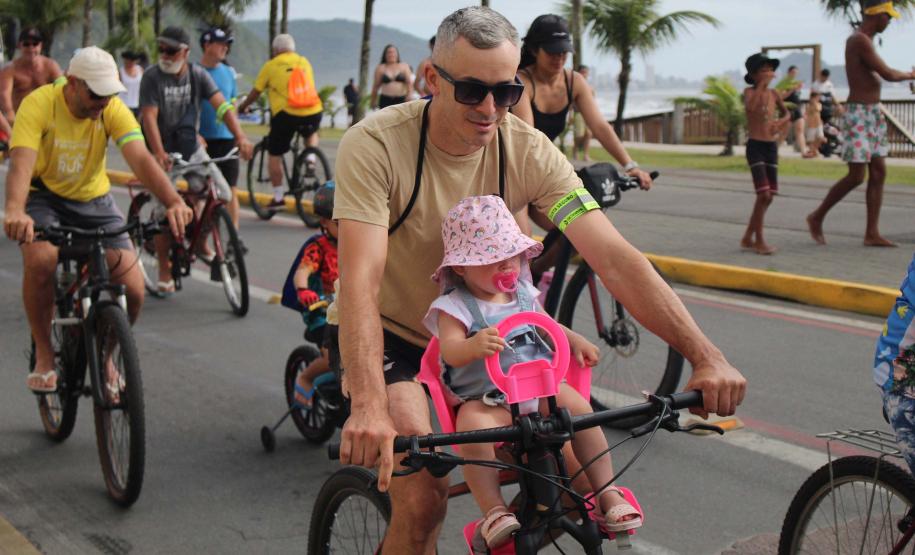 Passeio ciclístico é opção de exercício e lazer dentro do Verão Maior Paraná