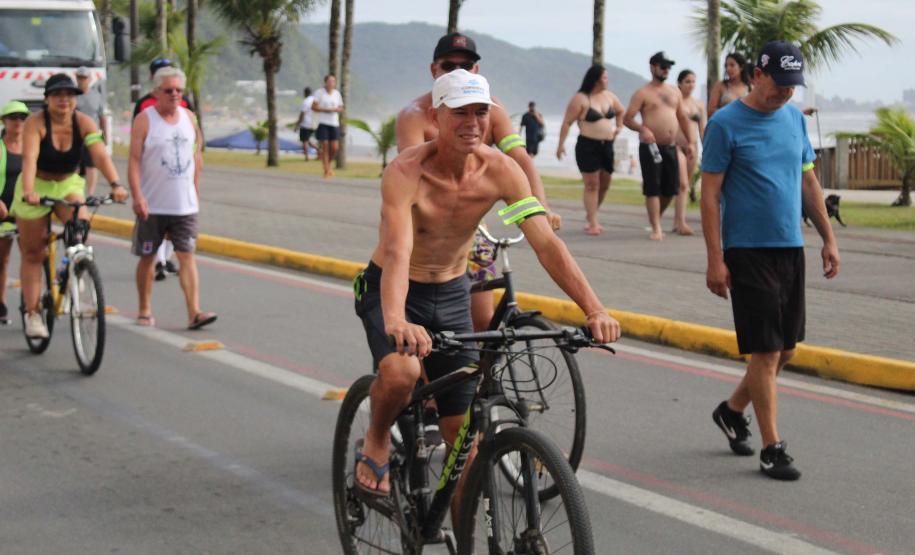 Passeio ciclístico é opção de exercício e lazer dentro do Verão Maior Paraná
