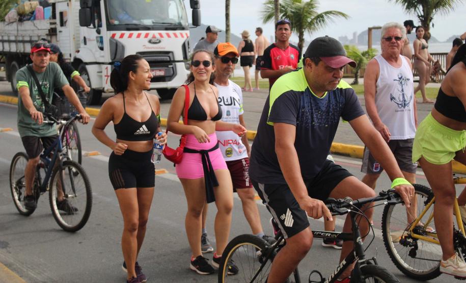 Passeio ciclístico é opção de exercício e lazer dentro do Verão Maior Paraná