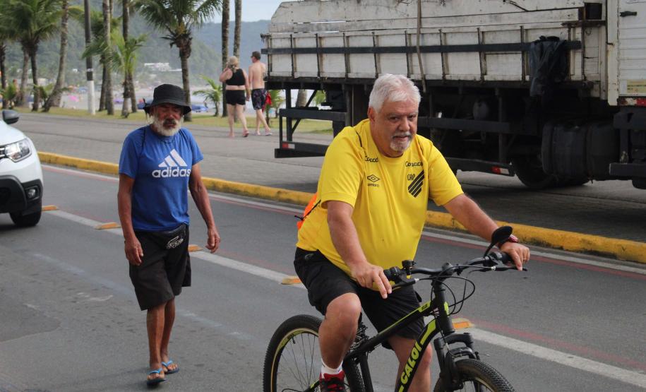 Passeio ciclístico é opção de exercício e lazer dentro do Verão Maior Paraná