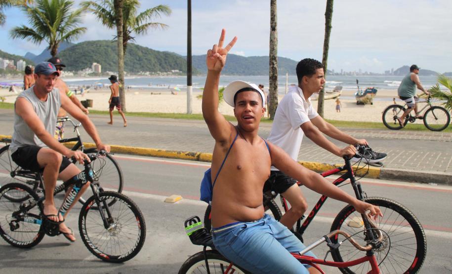 Passeio ciclístico é opção de exercício e lazer dentro do Verão Maior Paraná