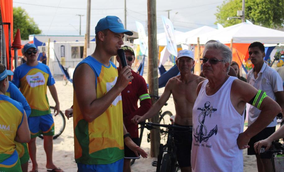 Passeio ciclístico é opção de exercício e lazer dentro do Verão Maior Paraná