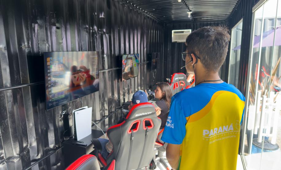 Em ação inédita, Governo do Estado monta Arena Gamer aberta ao público no Litoral