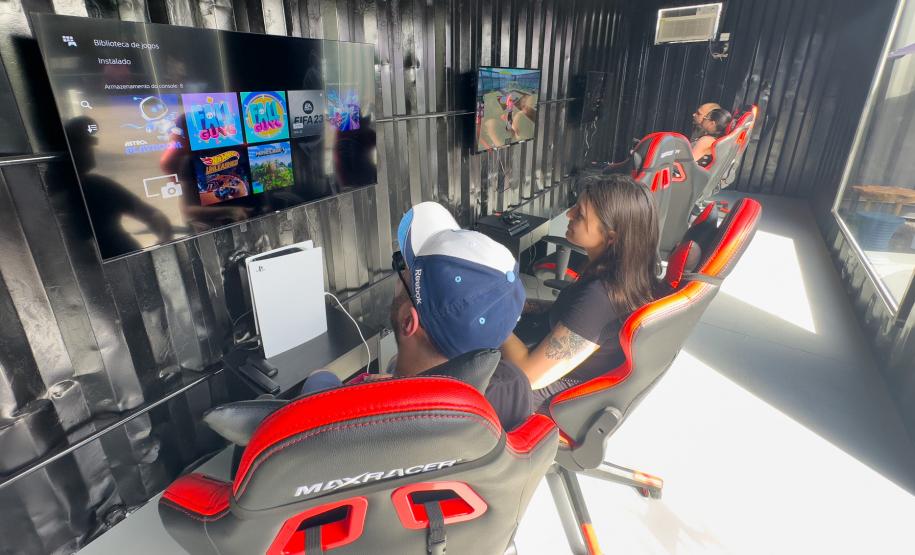 Em ação inédita, Governo do Estado monta Arena Gamer aberta ao público no Litoral