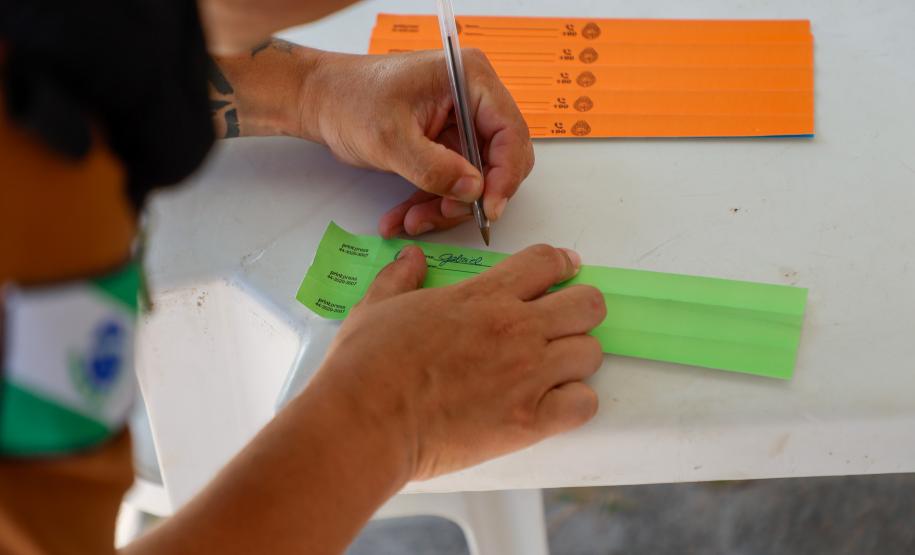 Mil pulseirinhas de identificação foram distribuídas por dia no Litoral desde o início do verão