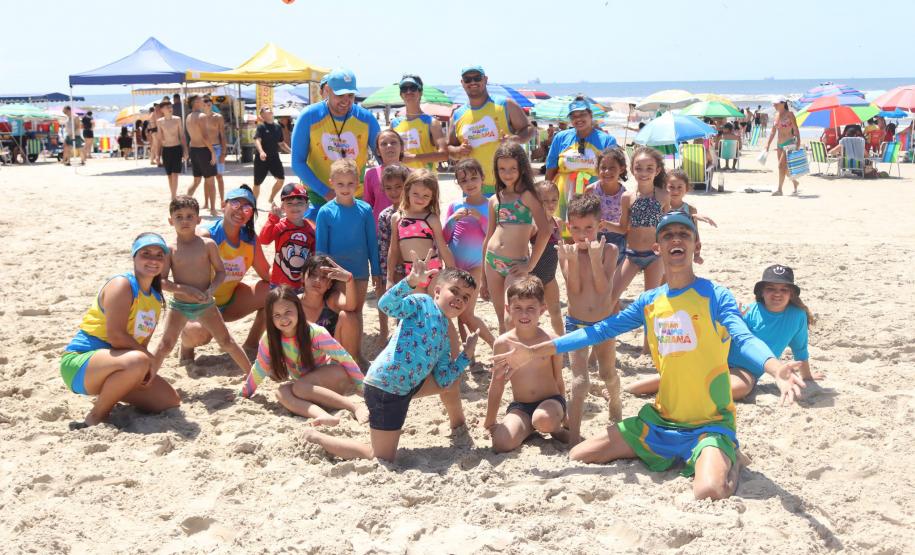 Com 1,7 milhão de atendimentos, ações de esporte animaram a temporada de verão