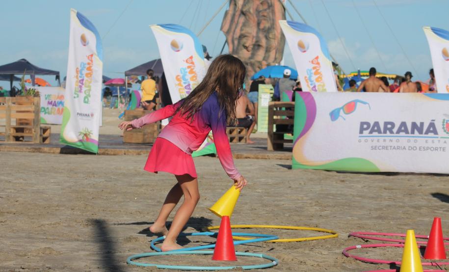 Com 1,7 milhão de atendimentos, ações de esporte animaram a temporada de verão