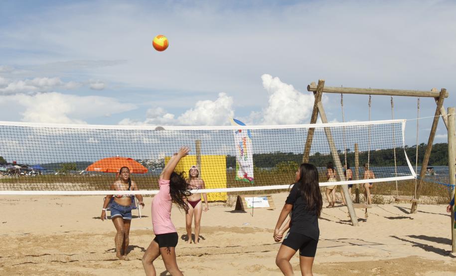 Com 1,7 milhão de atendimentos, ações de esporte animaram a temporada de verão