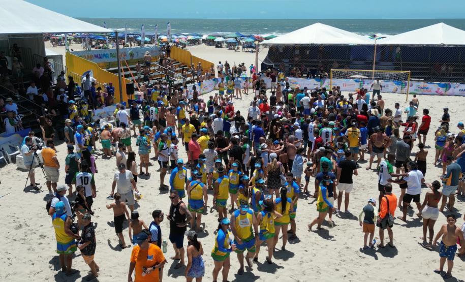 Com 1,7 milhão de atendimentos, ações de esporte animaram a temporada de verão