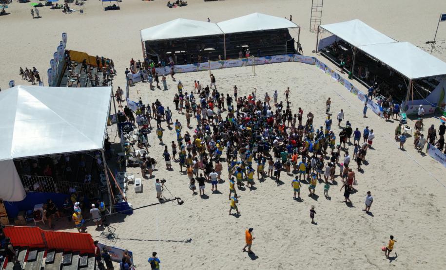 Com 1,7 milhão de atendimentos, ações de esporte animaram a temporada de verão