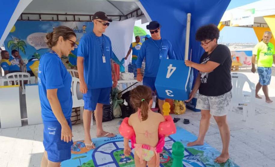 Sanepar atua em várias frentes no Litoral e bate recorde de produção de água