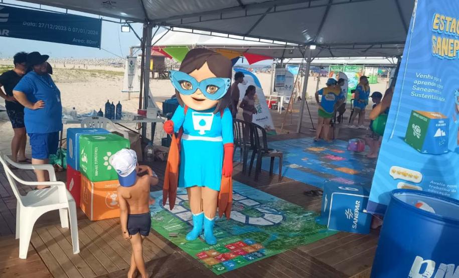 Sanepar atua em várias frentes no Litoral e bate recorde de produção de água