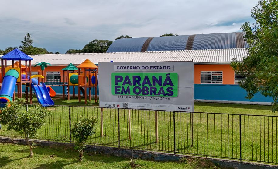 Governo investe R$ 150 milhões em CMEIs e escolas municipais de 106 cidades do Paraná
