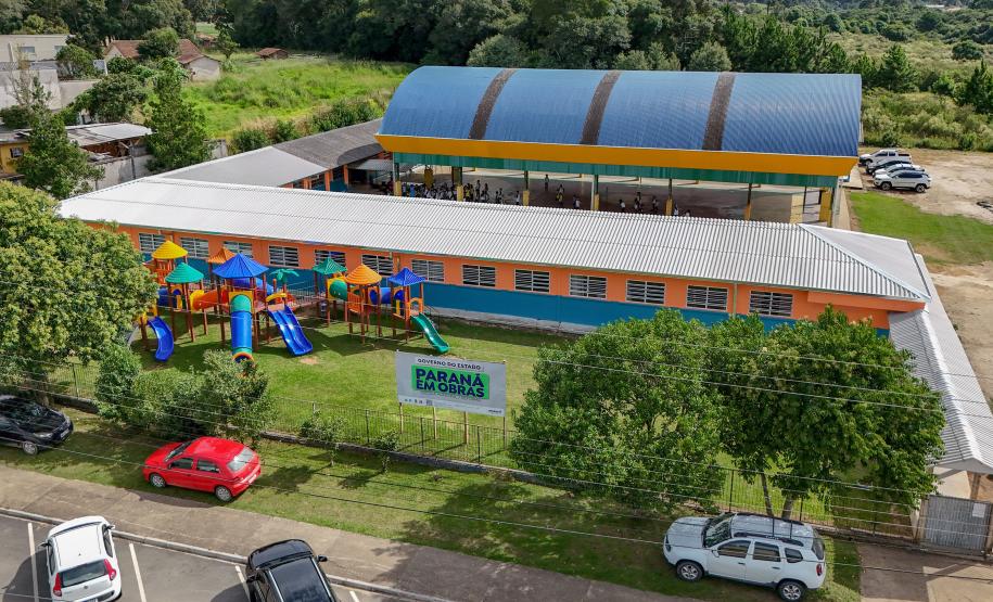 Governo investe R$ 150 milhões em CMEIs e escolas municipais de 106 cidades do Paraná
