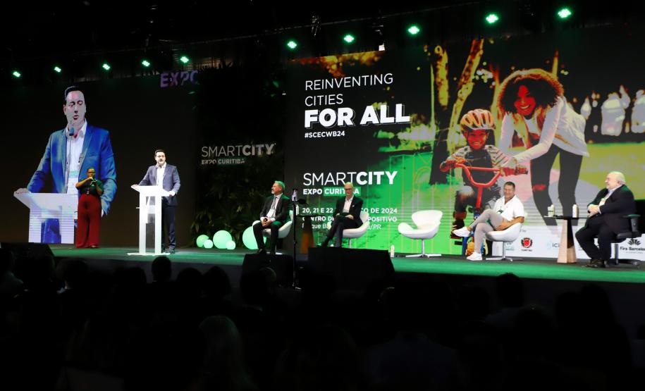 Governador destaca protagonismo inovador do Paraná no Smart City 2024