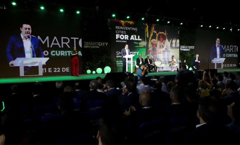 Governador destaca protagonismo inovador do Paraná no Smart City 2024