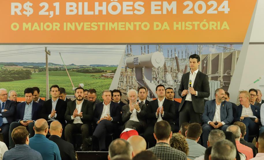 Copel apresenta investimento recorde de R$ 2,1 bilhões em distribuição de energia em 2024