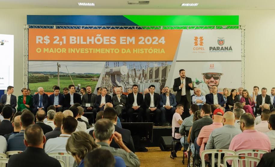 Copel apresenta investimento recorde de R$ 2,1 bilhões em distribuição de energia em 2024