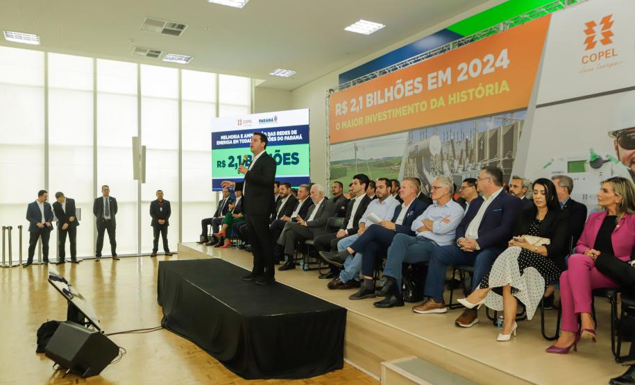 Copel apresenta investimento recorde de R$ 2,1 bilhões em distribuição de energia em 2024