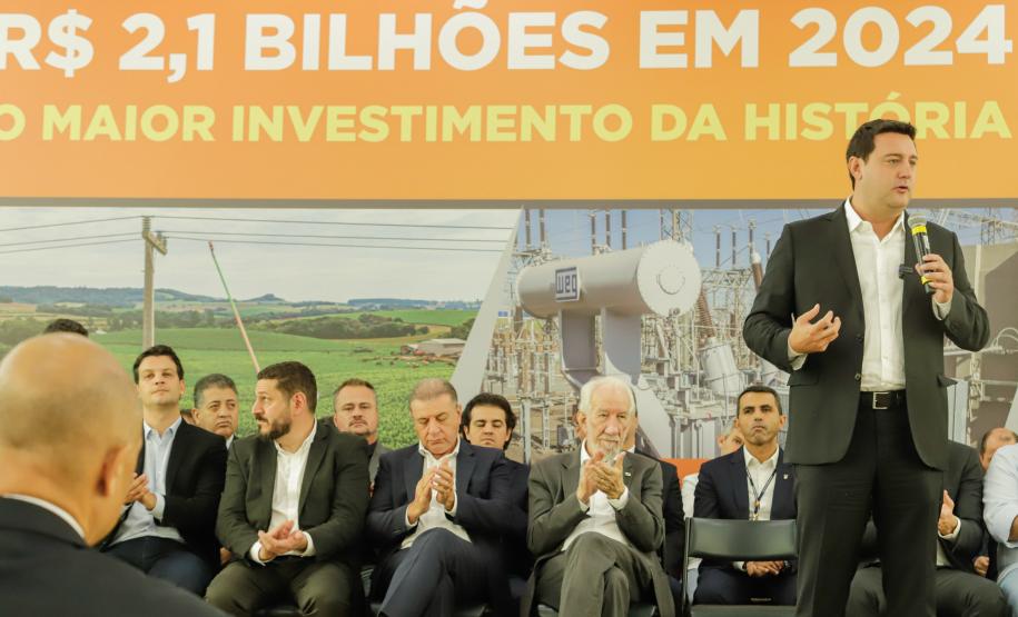 Copel apresenta investimento recorde de R$ 2,1 bilhões em distribuição de energia em 2024