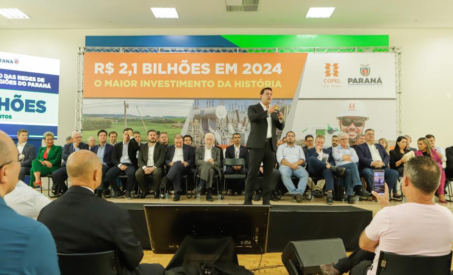 Copel apresenta investimento recorde de R$ 2,1 bilhões em distribuição de energia em 2024