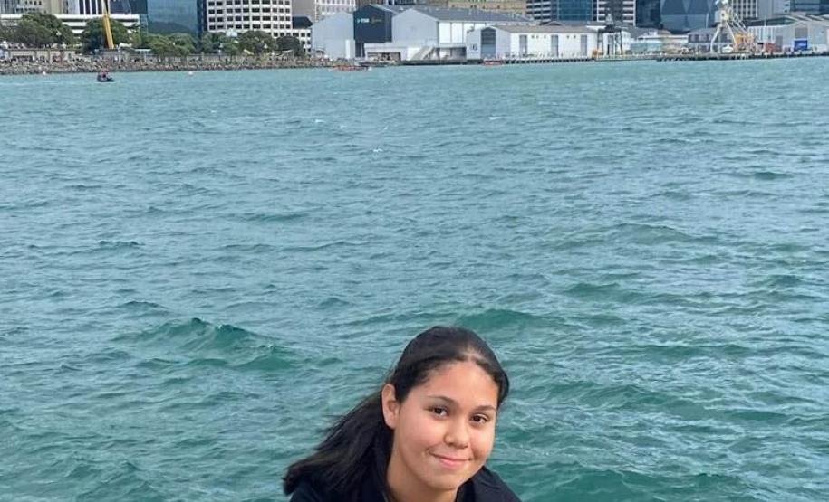 Júlia Oliveira, de Lindoeste, sentiu evolução no inglês já nos primeiros dias de Nova Zelândia.