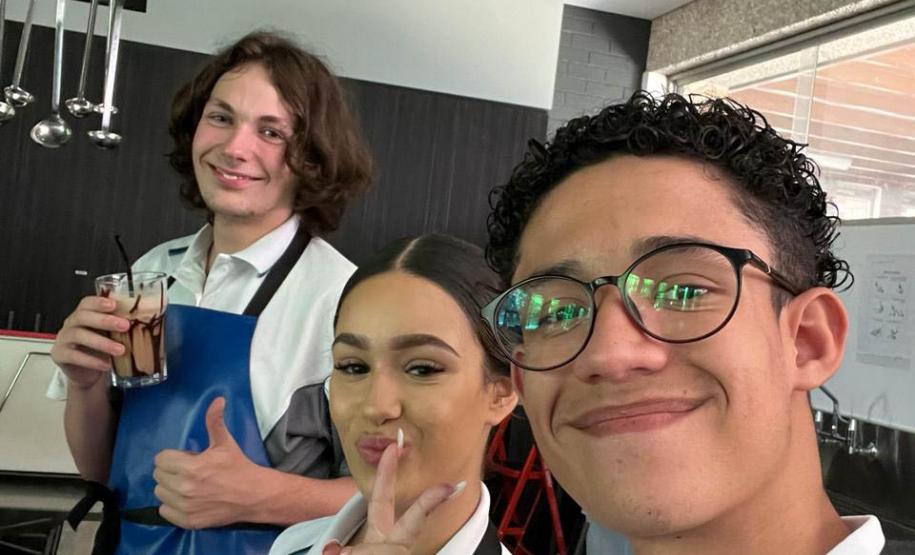 Luiz Fernando Souza de Andrade, 15 anos, estudante da cidade de Alto Paraíso que está em intercâmbio pelo programa Ganhando o Mundo da Secretaria de Estado da Educação na Austrália.