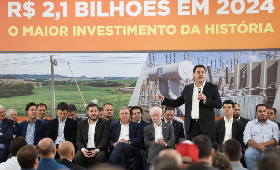 Copel apresenta investimento recorde de R$ 2,1 bilhões em distribuição de energia em 2024
