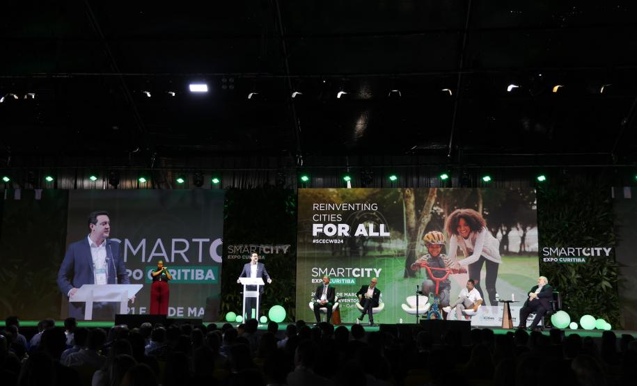 Governador destaca protagonismo inovador do Paraná no Smart City 2024