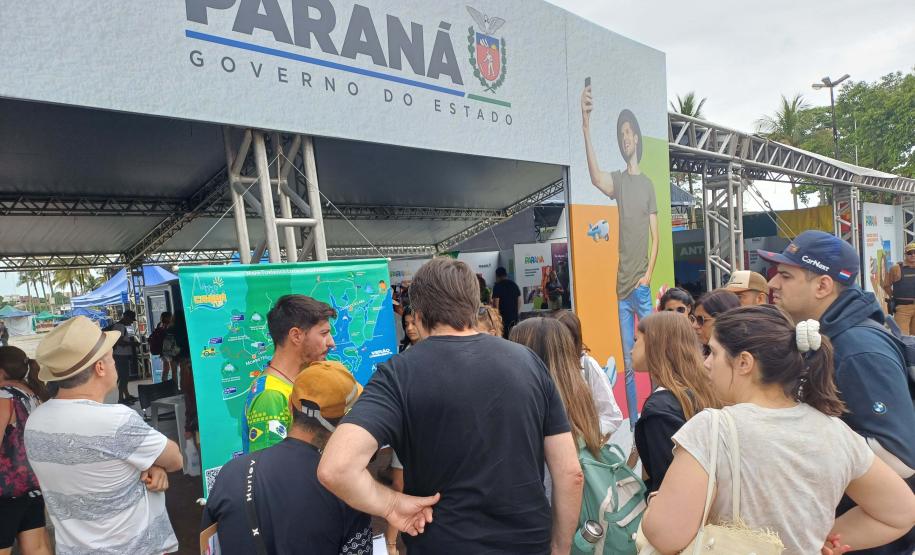 Circulação de turistas estrangeiros aumentou 36% no primeiro trimestre no Paraná