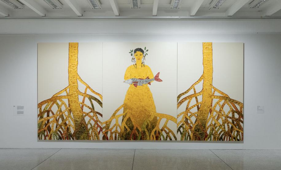 MUSEU OSCAR NIEMEYER (MON) - Itinerancia da 35a Bienal de São Paulo no Museu Oscar Niemeyer em Curitiba - PR. 03/04/2024 © Vinícius Perbichi / Fundação Bienal de São Paulo