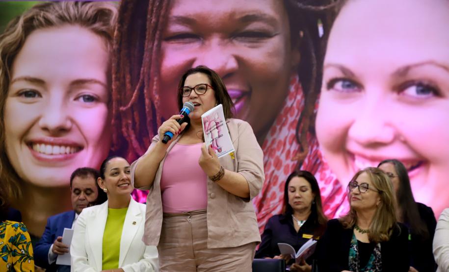 Vice Governador Darci Piana participa do lançamento do código estadual da mulher paranaense.