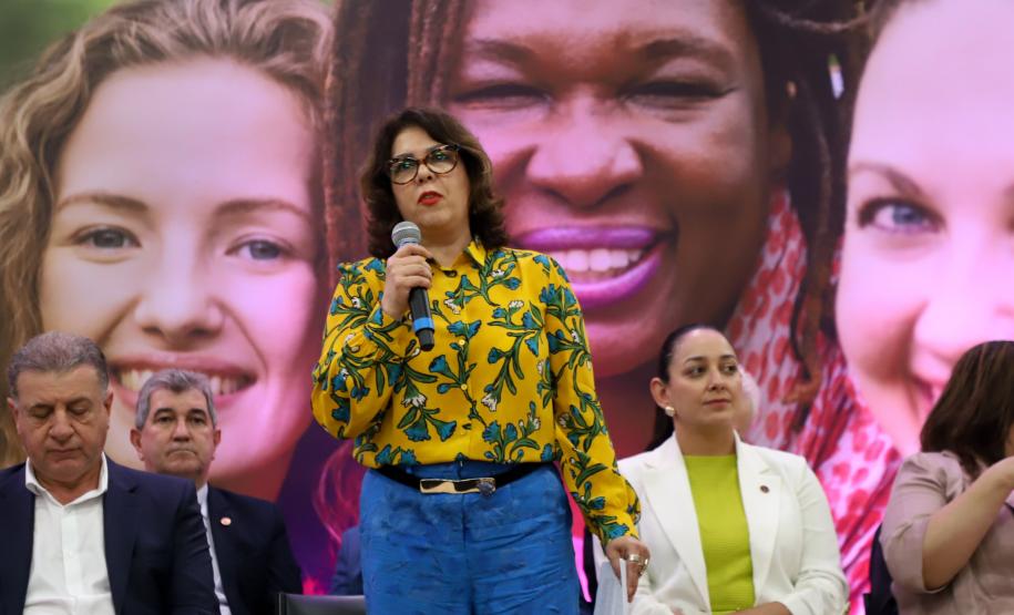 Vice Governador Darci Piana participa do lançamento do código estadual da mulher paranaense.