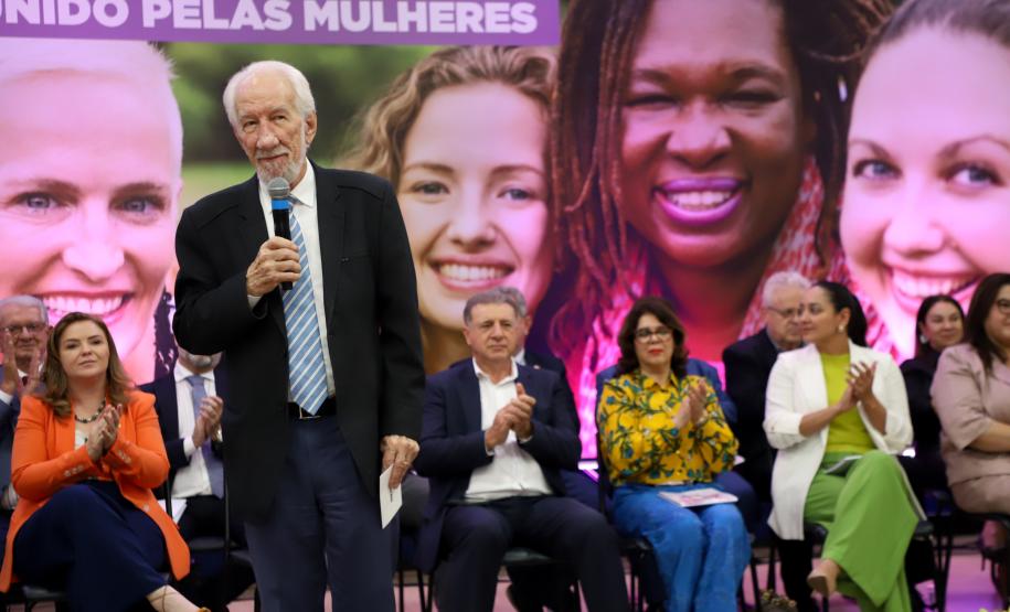 Vice Governador Darci Piana participa do lançamento do código estadual da mulher paranaense.