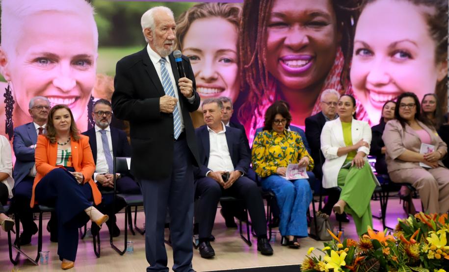 Vice Governador Darci Piana participa do lançamento do código estadual da mulher paranaense.
