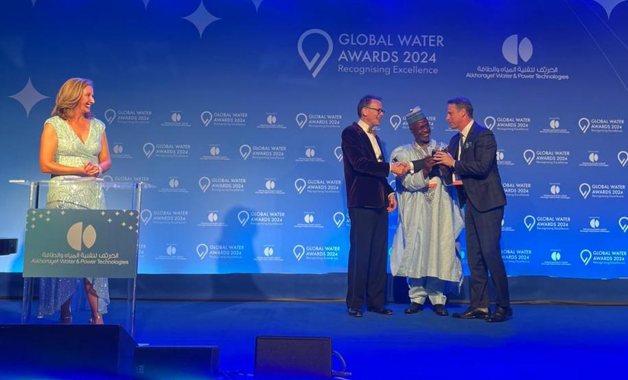 Sanepar vence prêmio mundial por ações voltadas à universalização sustentável do saneamento