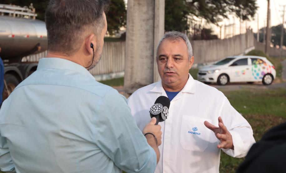 Sanepar envia caminhões-pipa para ajudar Rio Grande do Sul com abastecimento, na manhã desta terça-feira (7) cinco caminhões-pipa, cada um com capacidade para até 12 mil litros de água seguiram destino ao Sul.