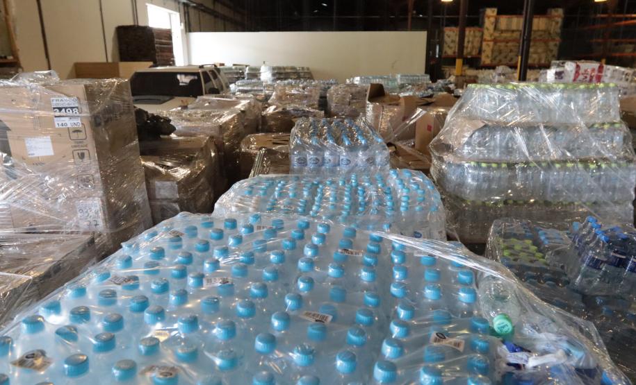 Campanha do Estado chega a 13,2 mil toneladas de doações enviadas ao Rio Grande do Sul