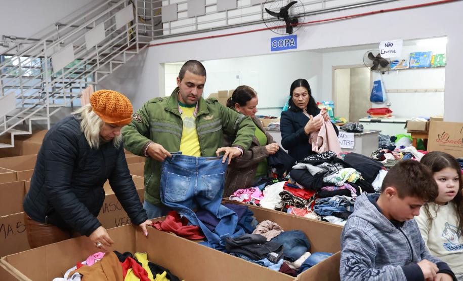 Campanha do Estado chega a 13,2 mil toneladas de doações enviadas ao Rio Grande do Sul
