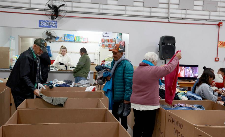 Campanha do Estado chega a 13,2 mil toneladas de doações enviadas ao Rio Grande do Sul