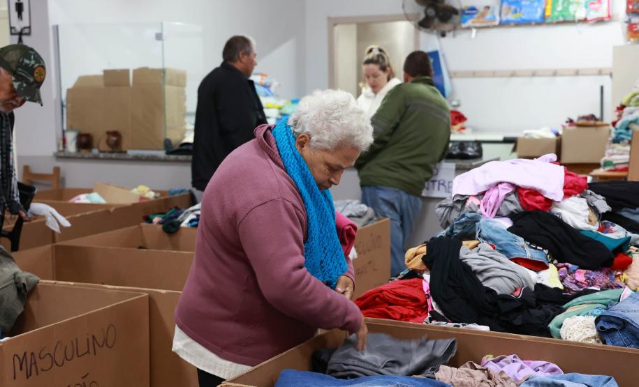 Campanha do Estado chega a 13,2 mil toneladas de doações enviadas ao Rio Grande do Sul