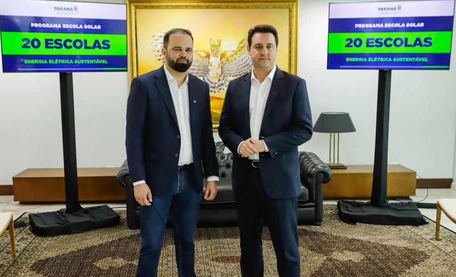 Governador anuncia pacote para educação com seis novas escolas, ampliações e placas solares