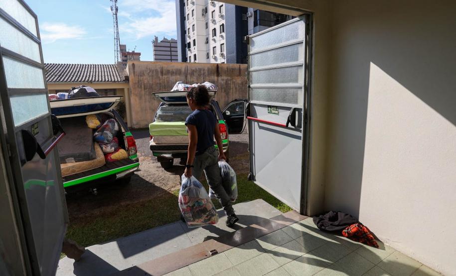 Campanha do Estado chega a 13,2 mil toneladas de doações enviadas ao Rio Grande do Sul