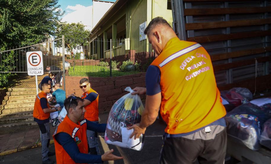 Campanha do Estado chega a 13,2 mil toneladas de doações enviadas ao Rio Grande do Sul