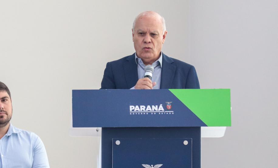 O governador Carlos Massa Ratinho Junior participa nesta quarta-feira (19), do lançamento Programa Rota do Progresso no Palácio Iguaçu.