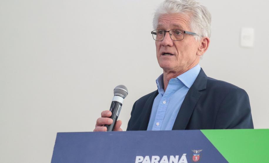 O governador Carlos Massa Ratinho Junior participa nesta quarta-feira (19), do lançamento Programa Rota do Progresso no Palácio Iguaçu.