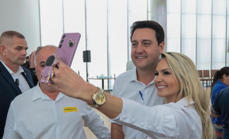 O governador Carlos Massa Ratinho Junior participa nesta quarta-feira (19), do lançamento Programa Rota do Progresso no Palácio Iguaçu.