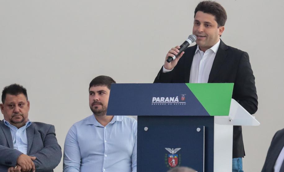 O governador Carlos Massa Ratinho Junior participa nesta quarta-feira (19), do lançamento Programa Rota do Progresso no Palácio Iguaçu.